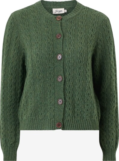 Jumperfabriken Kardigan Luca Cardigan Grønn