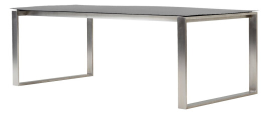 Cane-line Edge bordstativ Rostfritt stål 100 x 74 cm Grå Cane-line Edge bordstativ Rostfritt stål 100 x 74 cm Grå