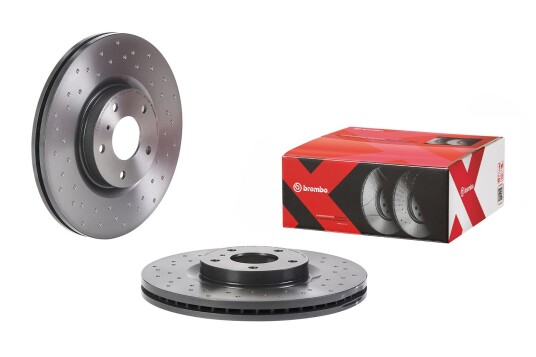 Bremseskive BREMBO 09.B266.1X Bremseskive BREMBO 09.B266.1X