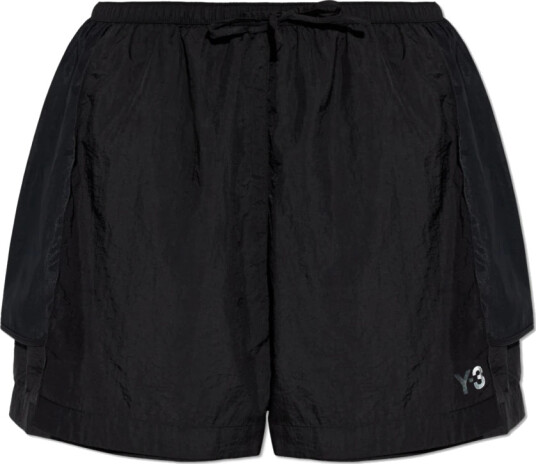 Y 3 Dame Shorts Svart 2XS,