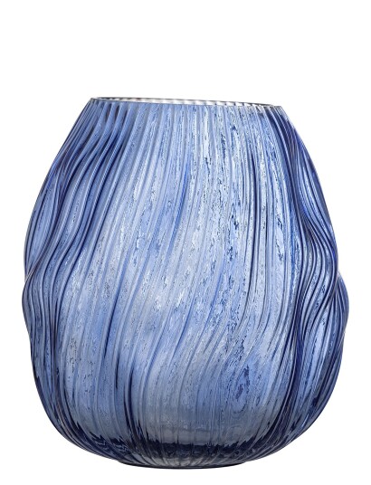 Bloomingville Leyla Vase - Blue - H22.5CM