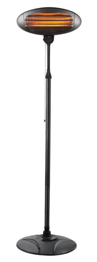 Home>it Terrassevarmer - gulvmodell - 2000 W Home>it Terrassevarmer - gulvmodell - 2000 W