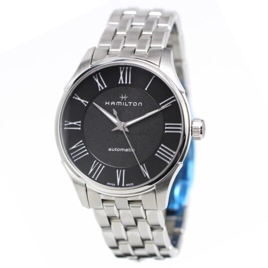 Hamilton Herreklokke H42535130 Jazzmaster Sort/Stål Ø40 mm Hamilton Herreklokke H42535130 Jazzmaster Sort/Stål Ø40 mm