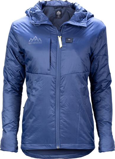 Heat Experience Heated Hybrid Jacket W Marineblå Marineblå female XS