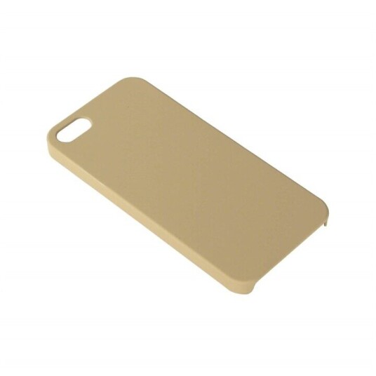 Gear Hard Plast Mobildeksel til iPhone 5/5S/SE - Beige Gear Hard Plast Mobildeksel til iPhone 5/5S/SE - Beige