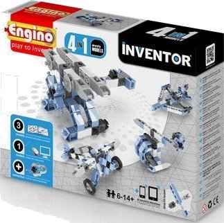 Engino Blokkerer 4In1 4 Flymodeller 0433 