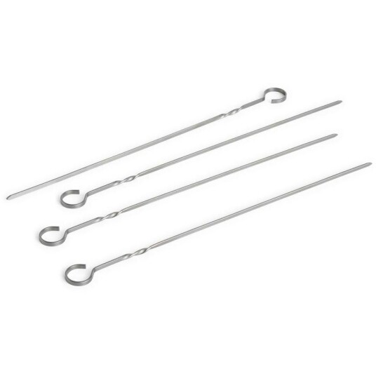 Outdoor Market BBQ Skewer Set of 4 Stainless Steel Outdoor Market BBQ Skewer Set of 4 Stainless Steel