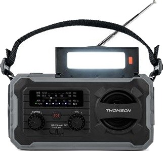 Thomson Hodelykt Radio Outdoor Emergency Power Bank – Sos