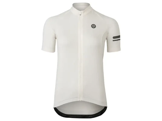 AGU Core Essential sykkeltrøye korte armer chalk white dame