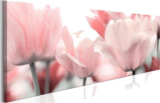 Bilde Pink Tulips 135x45 Artgeist sp. z o. o.