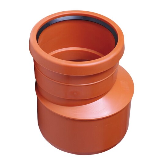 Pipelife Eksentrisk Overgang PP 160x110mm