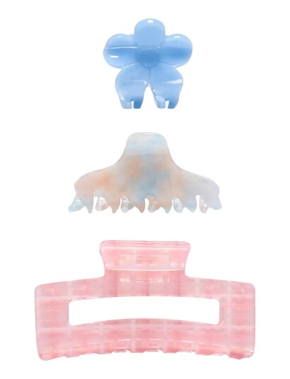 Kids Only Koglizette 3 Pack Hairclip Acc Pink ONE SIZE Kids Only Koglizette 3 Pack Hairclip Acc Pink ONE SIZE