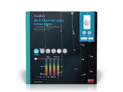 Nedis SmartLife RGB Dekorativ LED 3m