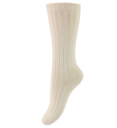 Condor Knestrømper Rib Beige 24/26 Sokker