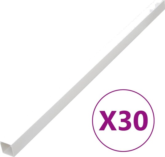 vidaXL Kabelkanal 40x25 mm 30 m PVC vidaXL Kabelkanal 40x25 mm 30 m PVC