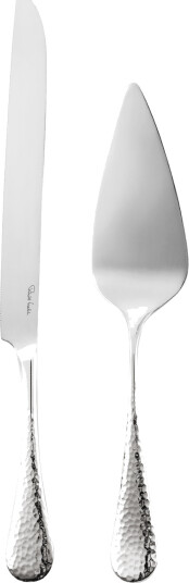 Robert Welch Honeybourne Bright Cake Serving Set, 2 Pieces - Silver - ONE SIZE Robert Welch Honeybourne Bright Cake Serving Set, 2 Pieces - Silver - ONE SIZE