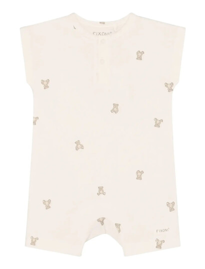 Blå Romper Ss Cream 86 Blå Romper Ss Cream 86
