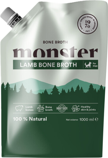 Monster Pet Food Våtfôr med Lam 1000 ml for Hund Monster Pet Food Våtfôr med Lam 1000 ml for Hund