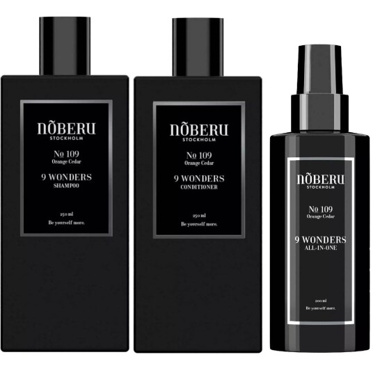 Nõberu of Sweden 9 Wonders Bundle Shampoo 250 ml & Conditioner 250 ml