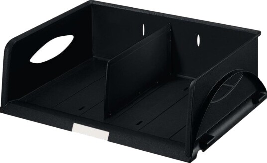 Leitz Standard Brevbakke 2 Rom For A4 210 X 297 Mm Svart Leitz Standard Brevbakke 2 Rom For A4 210 X 297 Mm Svart