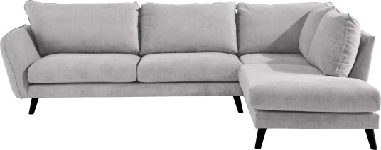 Trend Lyx 3 seter Venstrevendt L formet Divansofa i Stoff Beige