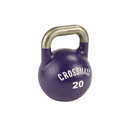 Crossmaxx Competition Kettlebell 20 kg. Produsert i støpejern   ekstremt holdbar. Bruk til funksjonell trening som crossfit utstyr og hjemme.