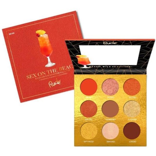 Rude Cosmetics Cocktail Party 9 Eyeshadow Palette Sex On The Beach Rude Cosmetics Cocktail Party 9 Eyeshadow Palette Sex On The Beach