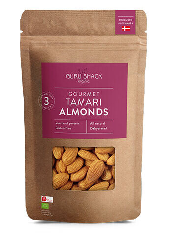 Guru Snack Gourmet Tamari Mandler Ø 120g Guru Snack Gourmet Tamari Mandler Ø 120g