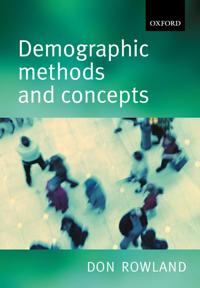 Rowland Donald T. Demographic Methods and Concepts