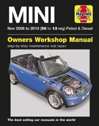 Mini Petrol & Diesel (Nov 06 - 13) Haynes Repair Manual Av Haynes Publishing