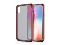 ITSKINS Supreme // Frost - Baksidedeksel for mobiltelefon - Impacthane - svart, rød - 6.1 - for Apple iPhone XR