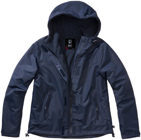 Brandit Windbreaker Frontzip Damejakke XXL Blå Brandit Windbreaker Frontzip Damejakke XXL Blå