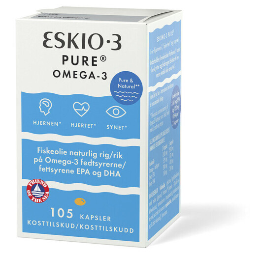 Eskio-3 Fish Oil 105 Kapslar