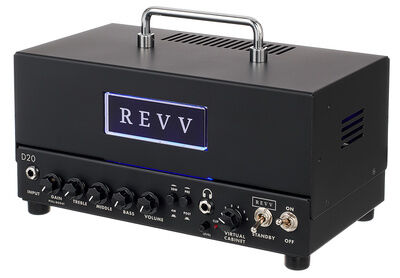 Revv D20 Amp Head BK Revv D20 Amp Head BK
