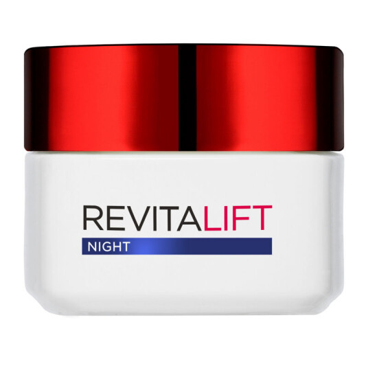 L'Oréal Paris Revitalift Nattkrem 50ml - Antirynke, Fuktighetsgivende, For Normal og Moden Hud