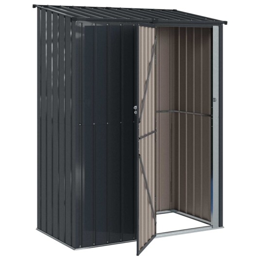  Hageskur Antrasitt 153,5 x 86 x 200 cm Metall