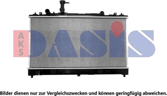AKS DASIS 110087N Radiator, motorkjøling