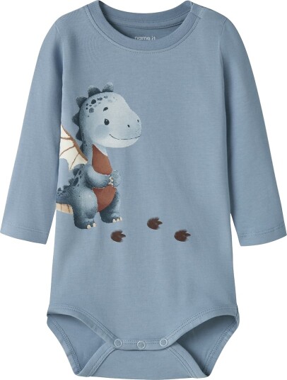 Name It Body I/e NbmKrase Ashley Blue Name It 1 år 80 Langermet Body Blå