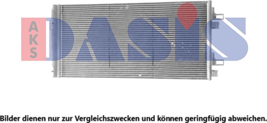 Kondensator klimaanlegg AKS DASIS 082015N