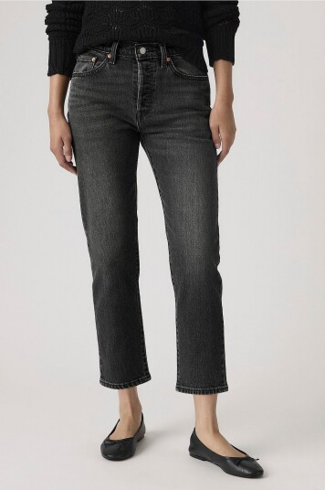 Levi's Jeans 501® Crop Svart
