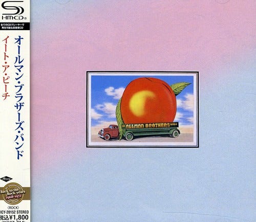 The Allman Brothers Band  Eat A Peach  CD