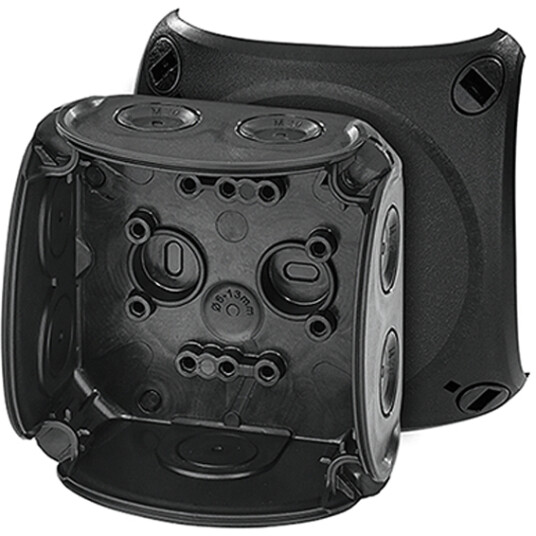 Koblingsboks Dk 0200 B Tom 2,5mm² IP66 Hensel