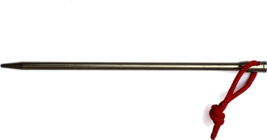 Vargo teltutstyr Titanium teltplugger med Refleksline Gr?? 6 stk Vargo teltutstyr Titanium teltplugger med Refleksline Gr?? 6 stk
