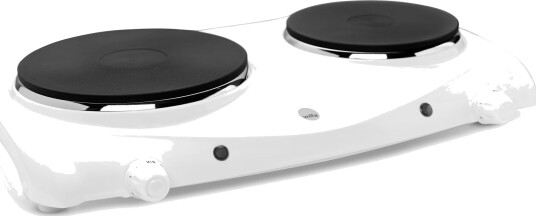 Wilfa Dobbel Kokeplate CP2 2250W Hvit med Hold Varm-funksjon