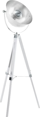 Eglo Covaleda Gulv H1640 Hvit/Krom Eglo Covaleda Gulv H1640 Hvit/Krom