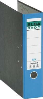Elba Rado Klassik A4 Rund Ring Fotoark Kartong Polyvinylklorid Pvc Blå 570 Ark 8 Cm