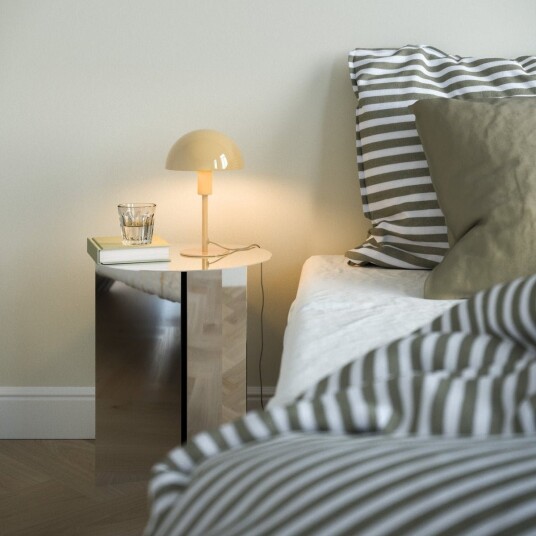 Ellen mini bordlampe Gul