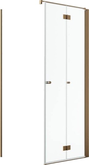 Dusjhjørne Strømberg Noma 195 Fast Vegg + Vikbar Dør
