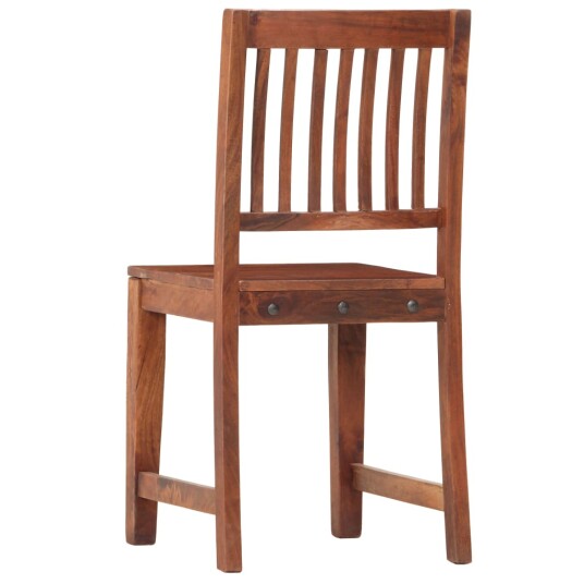 vidaXL Spisestoler 4 stk heltre mango