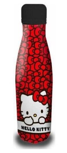 Coriex Coriex Hello Kitty Vannflaske 500Ml Rød/Rød 10683 Coriex Coriex Hello Kitty Vannflaske 500Ml Rød/Rød 10683